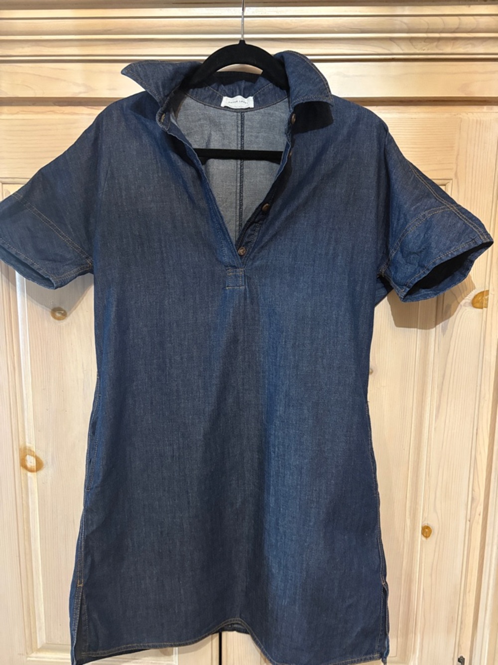 Denim Tunic Dress - Blue